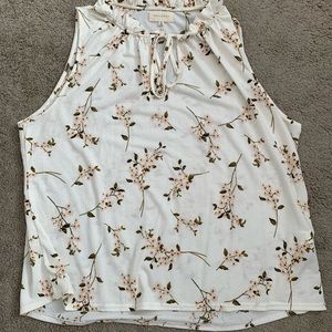 White floral Melloday blouse